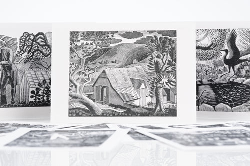 Eric Ravilious, Wood Engravings postcard pack