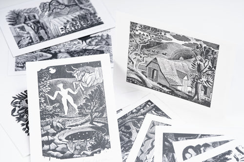 Eric Ravilious, Wood Engravings postcard pack