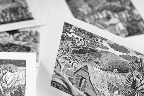 Eric Ravilious, Wood Engravings postcard pack
