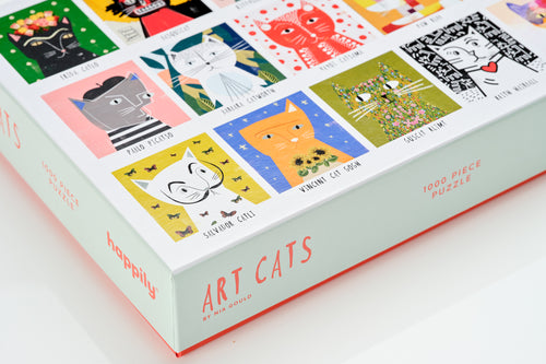 Art Cats, 1,000 piece Jigsaw Puzzle