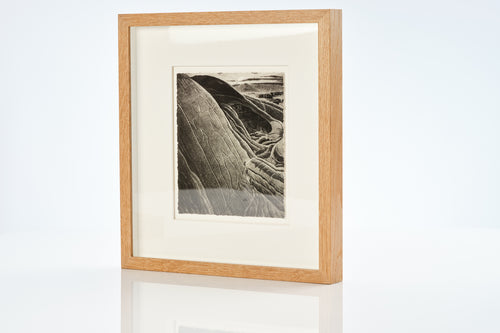 Framed ' The Long Man of The Downs' by Leslie Moffat Ward