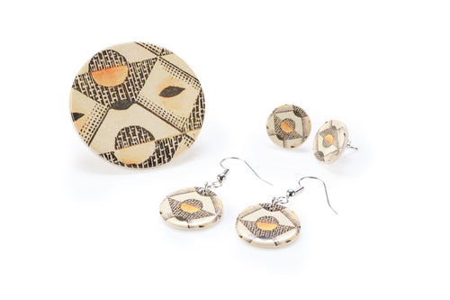 Tirzah Garwood 'Geometric' ceramic jewellery range