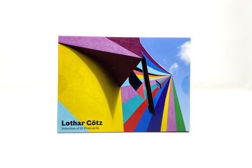 Lothar Götz, Dance Diagonal - postcard set 10 cards