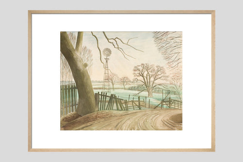 Kirby Hall Fields No. 1 - Custom Print