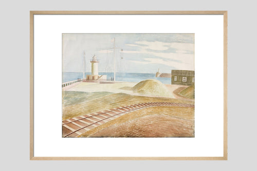 Lighthouses at Newhaven - Custom Print