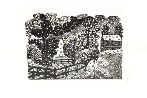Eric Ravilious Christmas Cards - Considerable Falls of Snow, 6 card pack