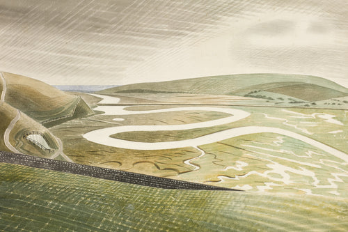 Eric Ravilious, Cuckmere Haven (1939) - Limited Edition Giclee Print