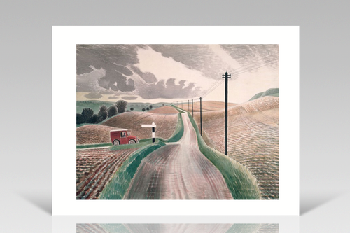 Eric Ravilious, Wiltshire Landscape (1937) -Limited Edition Giclee Print
