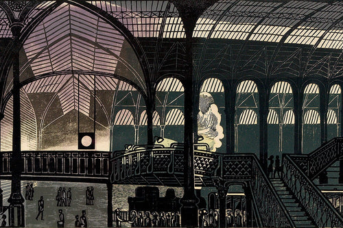 Bawden, Edward - Liverpool Street Station - Limited Edition Giclee Print