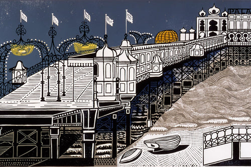 Bawden, Edward -Brighton Pier - Limited Edition Giclee Print