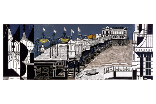 Bawden, Edward -Brighton Pier - Limited Edition Giclee Print