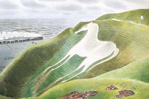 Eric Ravilious, Westbury Horse (1939)-Limited Edition Giclee Print