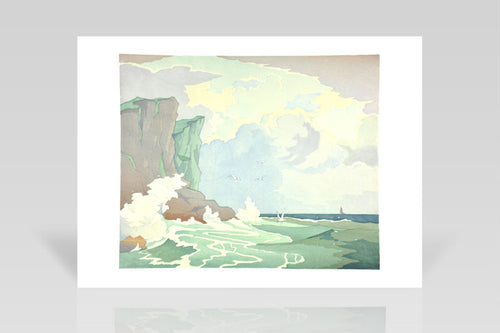 Eric Slater, Rough Seas (1929) - Limited Edition Giclee Print