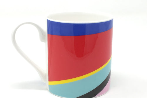 Lothar Götz, Dance Diagonal Bone China Mug - Exclusive to Towner