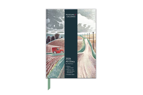 Eric Ravilious 2026 A5 Desk Diary