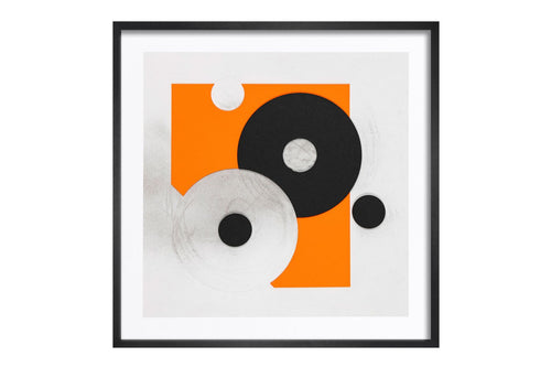 Nigel Hall, Blink: Orange - Artists Limited Edition Framed Print