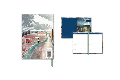 Eric Ravilious 2026 A5 Desk Diary