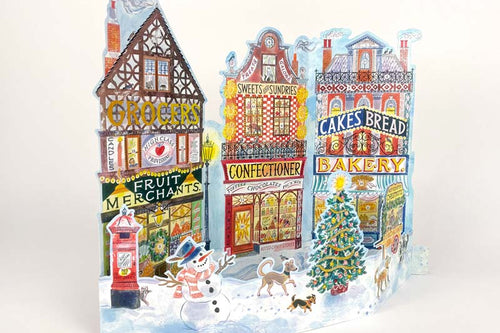 3D Advent Calendar - 'High Street' by Emily Sutton