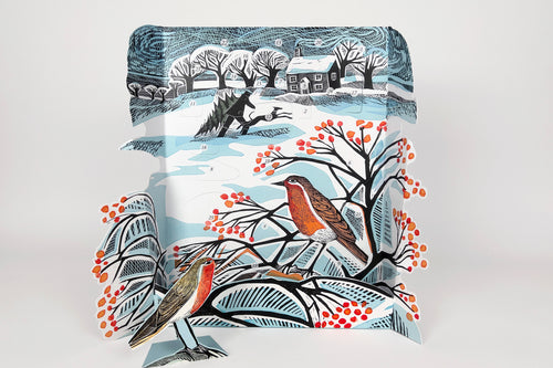 3D Advent Calendar - 'Bringing Back the Tree' by Angela Harding