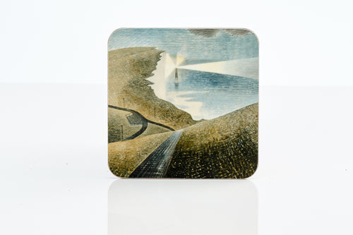Melamine 'Beachy Head' by Eric Ravilious coaster or placemat