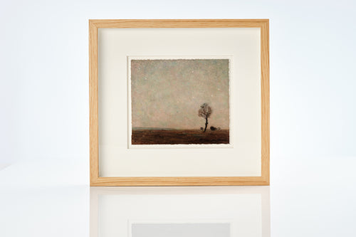 Framed 'Starlight Landscape' by Edward Stott