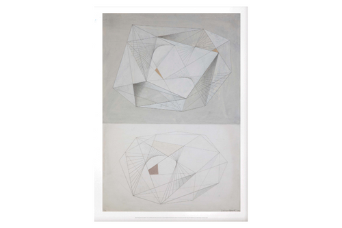 Hepworth, Barbara -  'Forms (Brown, Grey and White)' Giclee Print