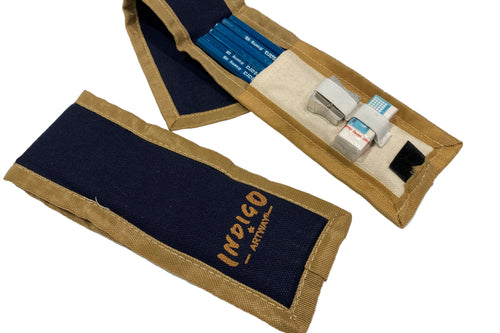 Artway INDIGO 6 pencil wallet set