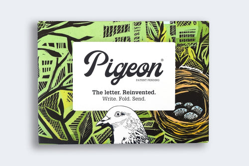 Pigeon stationery. The letter re-invented. Assorted designs