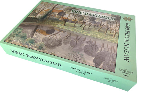 Newt Pond, Eric Ravilious - 1000 piece jigsaw puzzle