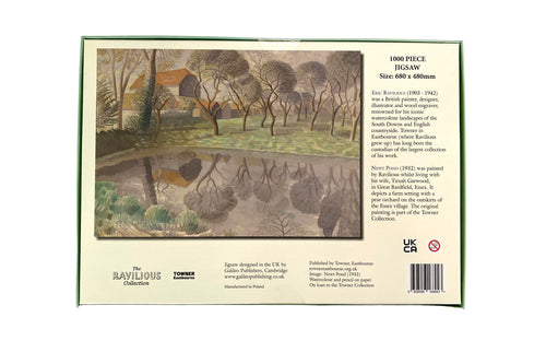 Newt Pond, Eric Ravilious - 1000 piece jigsaw puzzle