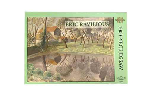 Newt Pond, Eric Ravilious - 1000 piece jigsaw puzzle