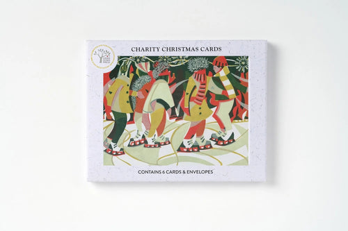 Paul Cleden Christmas Cards - 'Somerset Skater' 6 card pack
