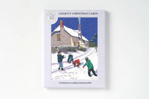 Brian Sweet Christmas Cards - 'Snowballs' 6 card pack