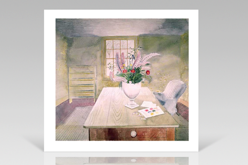 Eric Ravilious, Flowers on Cottage Table (1937/38) - Limited Edition Giclee Print