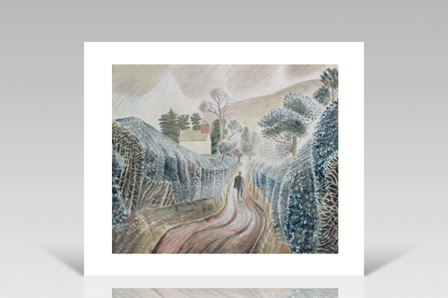 Eric Ravilious - Wet Afternoon -Limited Edition Giclee Print