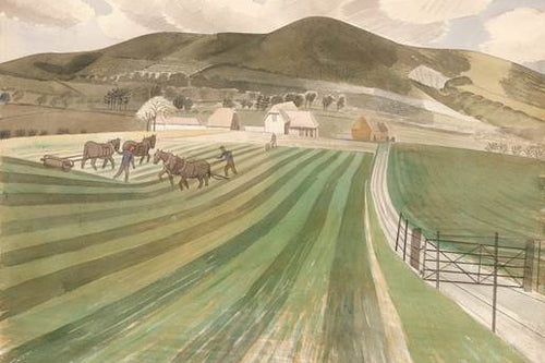 Eric Ravilious, Mount Caburn (1935) - Limited Edition Giclee Print
