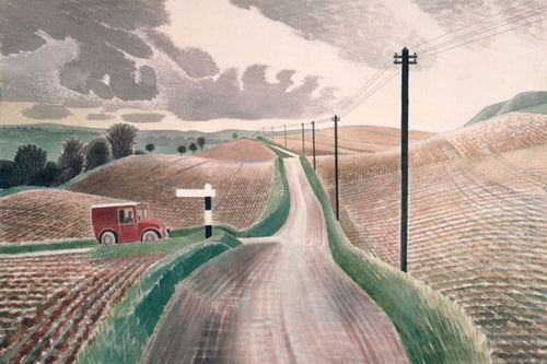 Eric Ravilious, Wiltshire Landscape (1937) -Limited Edition Giclee Print