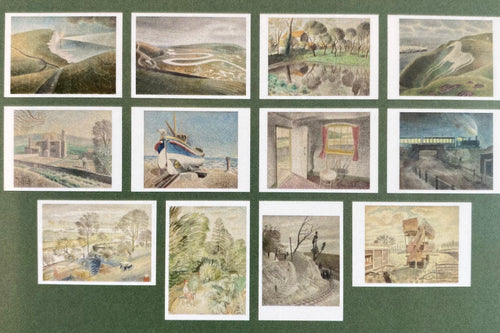 Eric Ravilious Postcard Pack - set of 12 Postcards