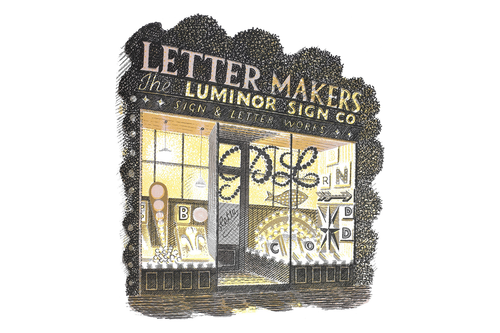 Ravilious, Eric - Letter Makers - Limited Edition Giclee Print